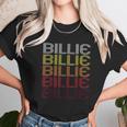 Billie Retro Wordmark Pattern Vintage Style Unisex T-Shirt Gifts for Her