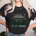 Black Hawk Helicopter Military Armed Forces Novelty Unisex T-Shirt Gifts for Her