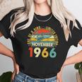 Born In November 1966 55Th Birthday Gift Retro 55 Years Old Unisex T-Shirt Gifts for Her