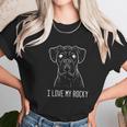 Boxer Dog Rocky Pet Owners Unisex T-Shirt Gifts for Her