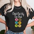 Check Out My Six Pack Funny Donut Ab Fake Muscle Unisex T-Shirt Gifts for Her