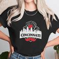 Cincinnati Red Mustache Unisex T-Shirt Gifts for Her