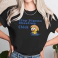 Clay Pigeon Shooting Chick Unisex T-Shirt Gifts for Her