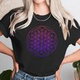 Cool Sacred Geometry Geometric Repeating Circles Trippy Yoga Unisex T-Shirt Gifts for Her