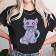 Creepy Kawaii Anime Cat Horror Pastel Goth Unisex T-Shirt Gifts for Her