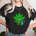 Danksgiving Thanksgiving Turkey Weed Cannabis Pot 420 Unisex T-Shirt Gifts for Her