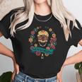 Dia De Los Muertos Sugar Skull Day Of The Dead Raglan Baseball Unisex T-Shirt Gifts for Her