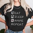 Eat Sleep Anime Repeat Unisex T-Shirt Gifts for Her