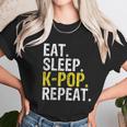 Eat Sleep K Pop Repeat Unisex T-Shirt Gifts for Her