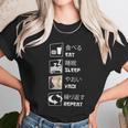 Eat Sleep Yaoi Repeat Gift Graphic Design Printed Casual Daily Basic Unisex T-Shirt Gifts for Her