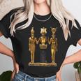 Egyptian Trinity Golden Horus Osiris And Isis Statue Unisex T-Shirt Gifts for Her