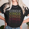 Enrique Retro Wordmark Pattern Vintage Style Unisex T-Shirt Gifts for Her