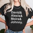 Ew David Alexis Moira Rose Merchandise Black Unisex T-Shirt Gifts for Her