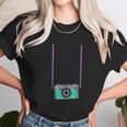 Fake Tourist Camera Graphic Unisex T-Shirt Gifts for Her