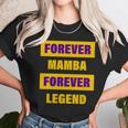 Forever Mamba Forever Legend Graphic Design Printed Casual Daily Basic Unisex T-Shirt Gifts for Her