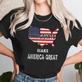 Never Forget Immigrants Make America Great T-Shirt Unisex T-Shirt Gifts for Her