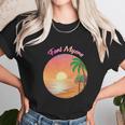 Fort Myers Florida Summer Vacation Souvenir Graphic Design Printed Casual Daily Basic Unisex T-Shirt Gifts for Her