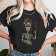 Frida Kahlo Funny Skeleton Unisex T-Shirt Gifts for Her