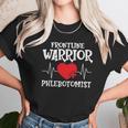 Frontline Warrior Phlebotomist Unisex T-Shirt Gifts for Her