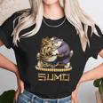 Funny Cats Sumo Wrestler Japanese Cat Sumo Wrestling Unisex T-Shirt Gifts for Her