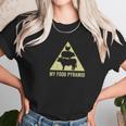 Funny Grilling Barbecue Cooking My Food Pyramid Unisex T-Shirt Gifts for Her