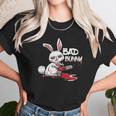 Funny Horror Rabbit Halloween Gift Evil Bad Bunny Unisex T-Shirt Gifts for Her