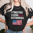 Funny Political Social Distancing Socialist Unisex T-Shirt Gifts for Her