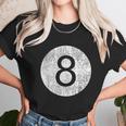 Funny Retro Vintage 8 Ball Logo Unisex T-Shirt Gifts for Her