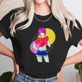 Funny Retro Vintage Girl Model Freedom Pose Unisex T-Shirt Gifts for Her