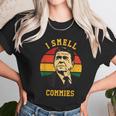 Funny Ronald Reagan Gift I Smell Commies Political Humor Gift Unisex T-Shirt Gifts for Her