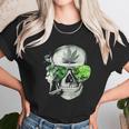 Funny Style Cannabis Marijuana Skull Mens Unisex T-Shirt Gifts for Her