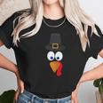 Funny Thanksgiving Turkey Face Party Gift Unisex T-Shirt Gifts for Her