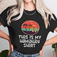 Funny Tiki Lover Collector Gift This Is My Hawaiian Gift Unisex T-Shirt Gifts for Her