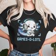 Gamesolotl Axolotl Video Gamer Kawaii Pastel Goth Anime Boys V5 Unisex T-Shirt Gifts for Her