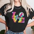 Girls Volleyball Tie Dye Love Colorful For Teenagers Unisex T-Shirt Gifts for Her