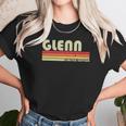 Glenn Surname Funny Retro Vintage 80S 90S Birthday Reunion Unisex T-Shirt Gifts for Her