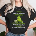 Grinch Attention I Am Out Of Order Until Further Notice My Stupid People Filter Needs Cleaning Unisex T-Shirt Gifts for Her