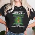 Grinch People Should Seriously Stop Expecting Normal From Me Unisex T-Shirt Gifts for Her