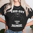 This Guy Loves His Jamie Valentine Day Gift Unisex T-Shirt Gifts for Her