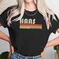 Haas Surname Funny Retro Vintage 80S 90S Birthday Reunion Unisex T-Shirt Gifts for Her