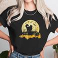 Halloween Ragdoll Cat Pumpkin Moonlight Bats Unisex T-Shirt Gifts for Her