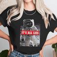 Its All Lies Fake Moon Unisex T-Shirt Gifts for Her