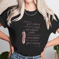 Jane Austen Gifts Persuasion Quote Good Company Unisex T-Shirt Gifts for Her