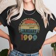 January 1999 Vintage 22 Years Old Retro 22Nd Birthday Gift Unisex T-Shirt Gifts for Her