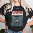 Jaws Shark Original Movie Poster Youth Unisex T-Shirt Gifts for Her