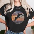 Jumping Sunset Dolphins Unisex T-Shirt Gifts for Her