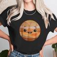 Jupiter Cute Happy Planet Solar System Galaxy Unisex T-Shirt Gifts for Her