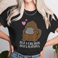 Just A Girl Who Loves Platypus Cute Platypus Girl Graphic Design Printed Casual Daily Basic Unisex T-Shirt Gifts for Her