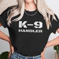 K9 Handler Police Dog Trainer K9 Unit Officer Canine Team Graphic Design Printed Casual Daily Basic Unisex T-Shirt Gifts for Her