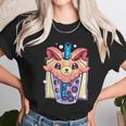 Kawaii Pastel Goth Creepy Baphomet Boba Bubble Tea Vaporwave Unisex T-Shirt Gifts for Her